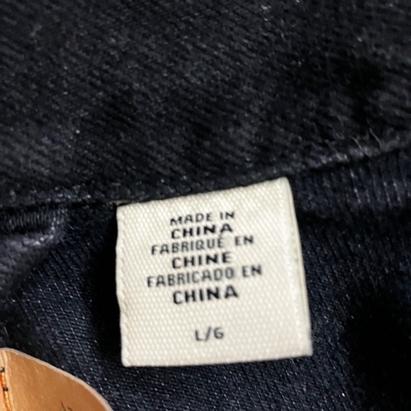 DENIM TEARS x Levi's "Type II" All Over Wreath Jacket Black Large New condition - Picture 5 of 8